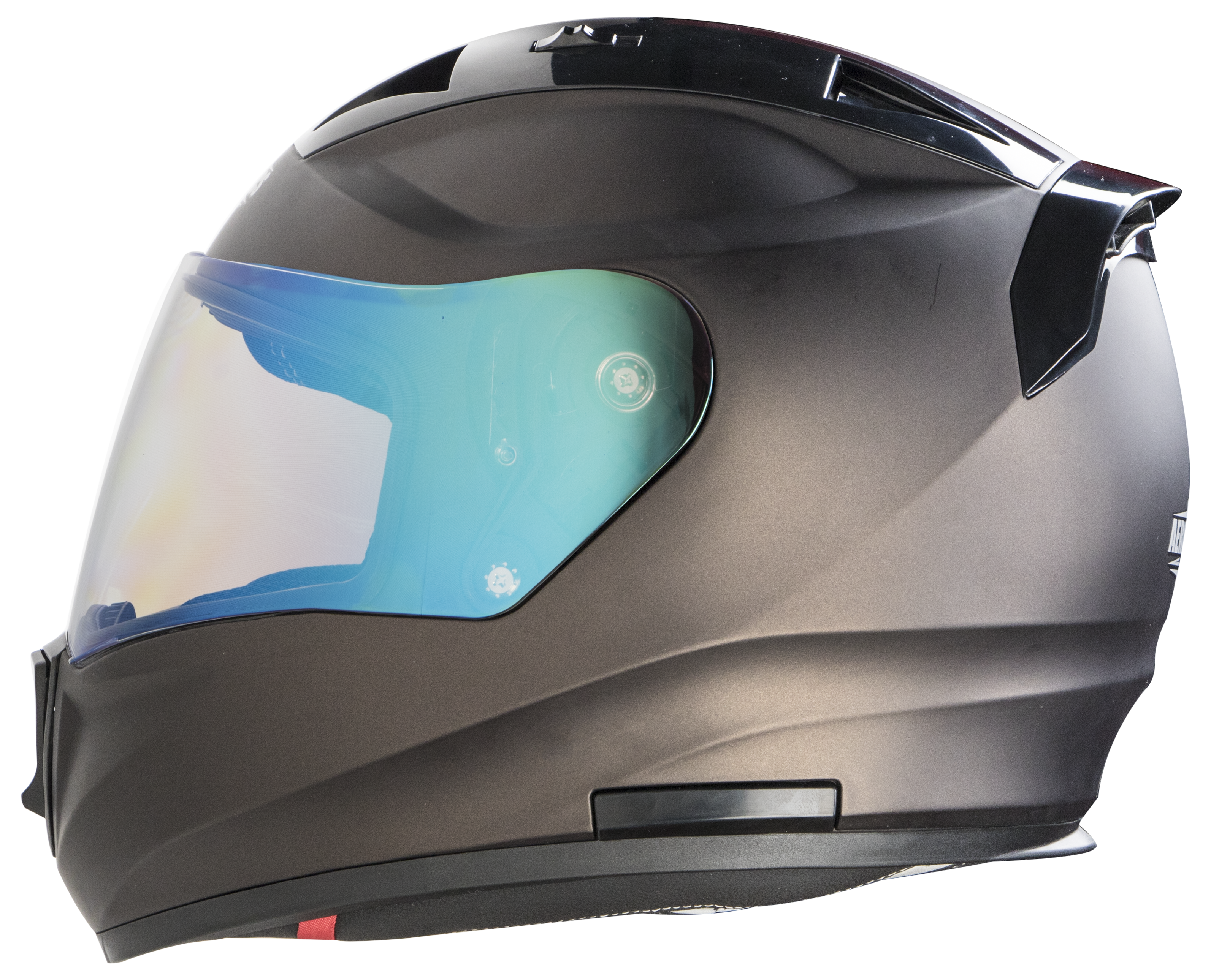 SA-1 Aeronautics Mat Royal Brown ( Fitted With Clear Visor Extra Blue Night Vision Visor Free)